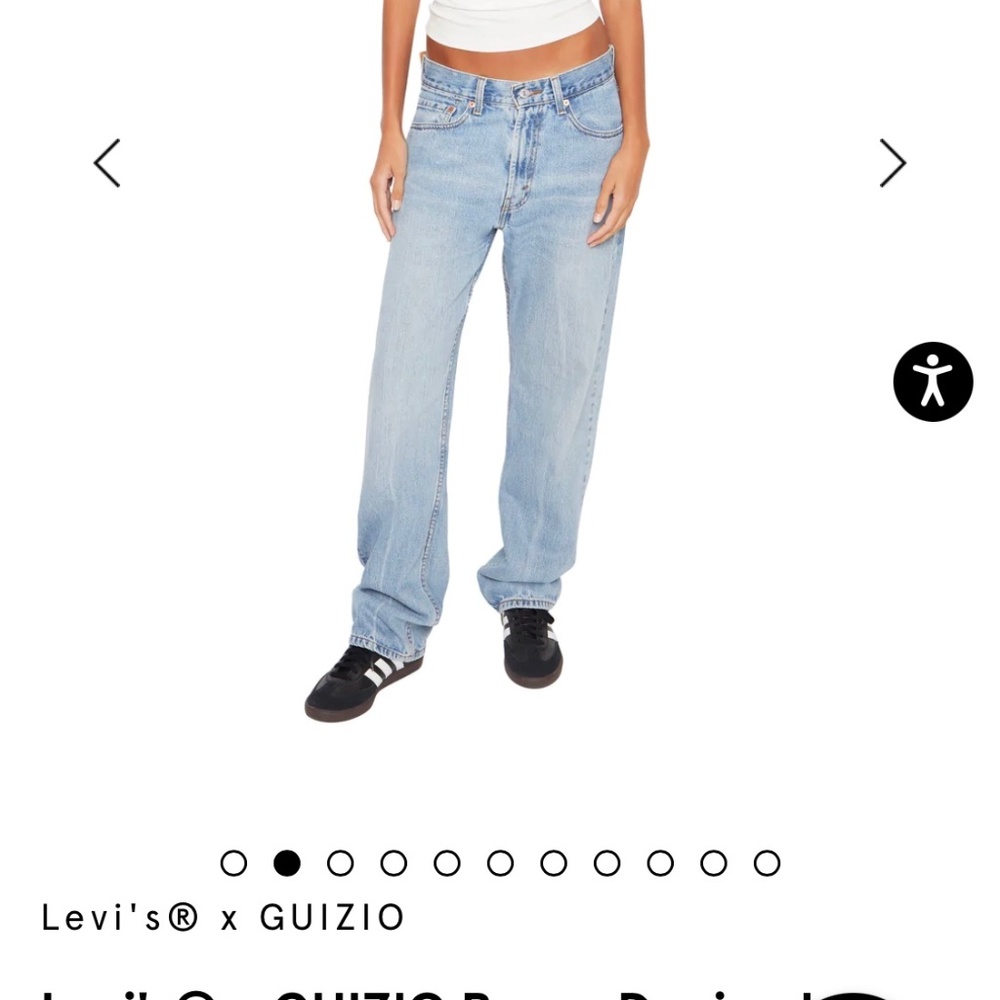 Danielle Guizio x Levi’s jeans